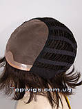 Перука - полусистема для літа Monica Mono Original колір шоколадний, фото 5