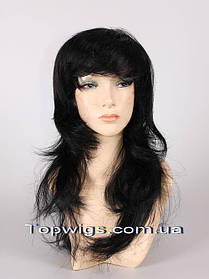 Перука - полусистема для літа Karin Mono Original чорного кольору