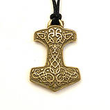 Амулет Молот Тора Бронзове покриття / Амулет Молот Тора Бронзове покриття 2x2 см, фото 2