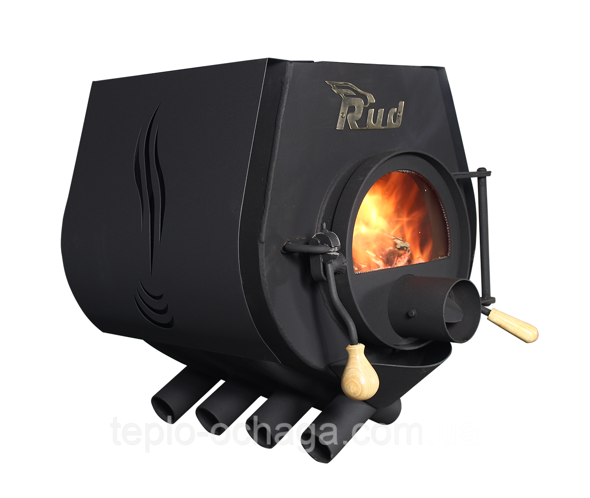Булер'ян Rud Pyrotron Кантрі 03 з варильною поверхнею скло у дверцятах печі