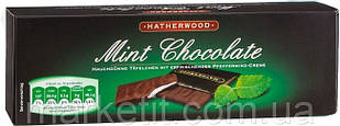 Шоколадні пластини з м'ятним праліне Hatherwood Mint Chocolate Німеччина, 300 р.