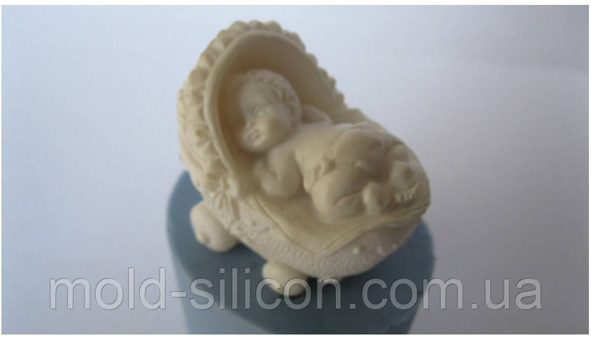 3D-м молд "Немовля у колясці 1", фото 1