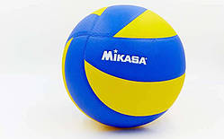 М'яч волейбольний Клеєний PU MIK MVA-200 (PU, No5, 5 сл.)
