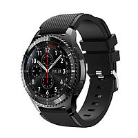 Силиконовый ремешок Primo для часов Samsung Gear S3 Classic SM-R770 / Frontier RM-760 - Black