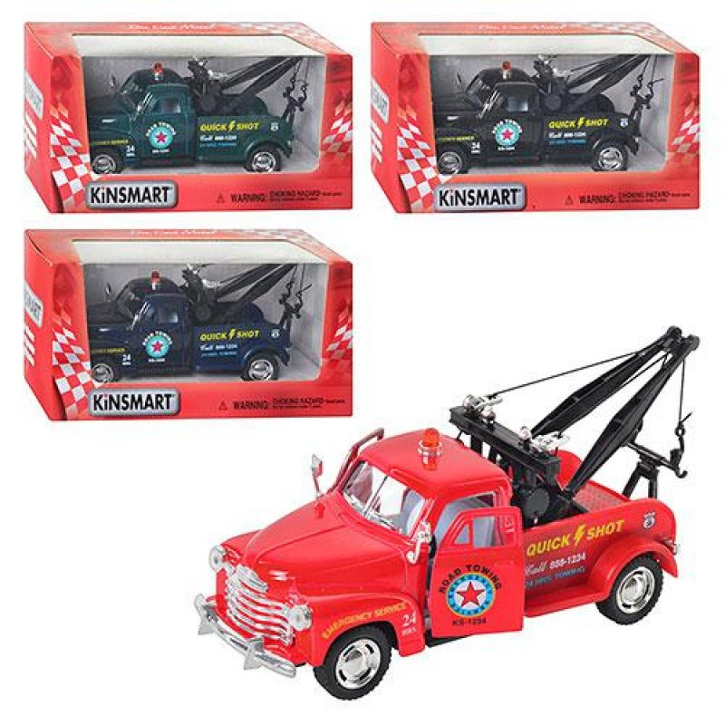 Металева машинка Kinsmart Chevrolet 3100 Wrecker 1953