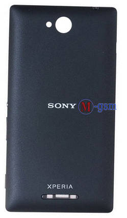 Задня кришка Sony Xperia C, C2305, S39h Black, фото 2