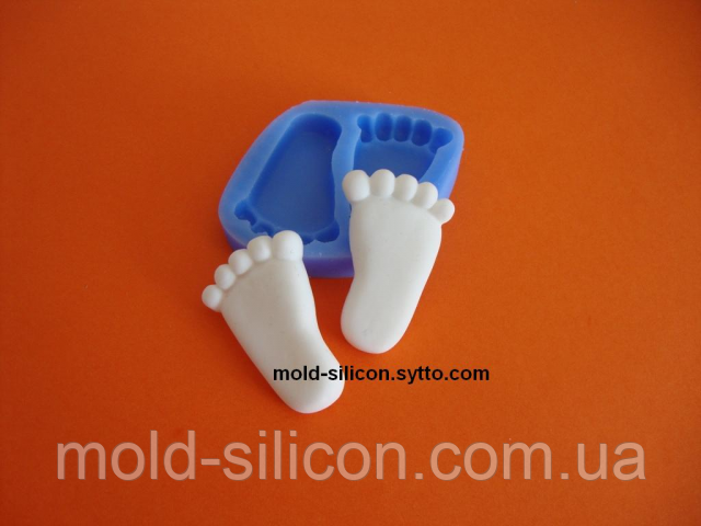 Силіконовий молд "Ніжки", фото 1