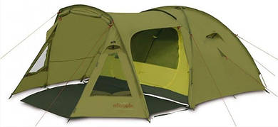 Трехместная палатка Pinguin CAMPUS 3 с фиберглассовым каркасом, зеленая, PNG 125.3