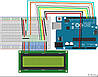 LCD 1602 для Arduino, РК дисплей із зеленим підсвічуванням (без i2c модуля), фото 4
