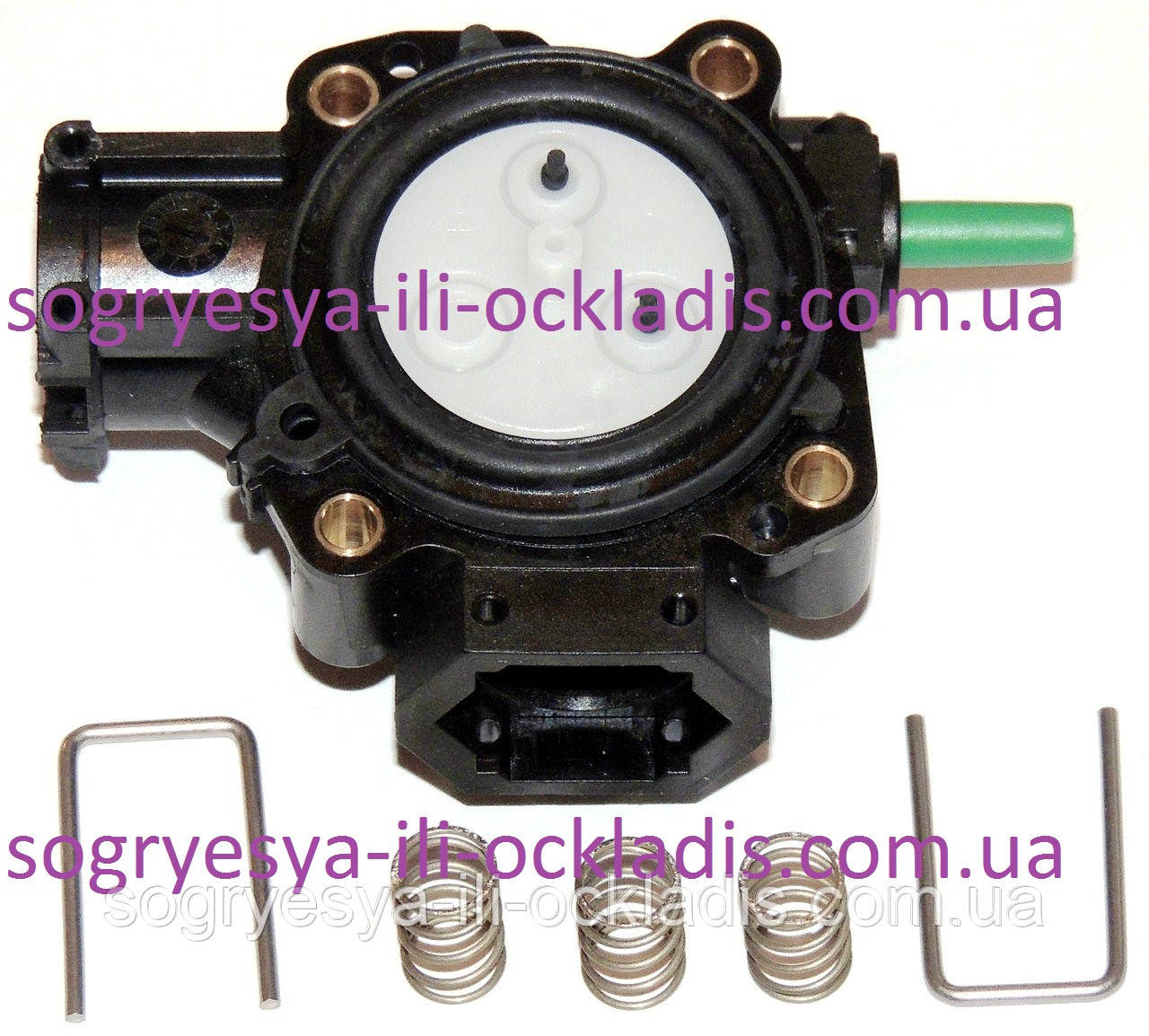 Блок водяний пластм. (б.ф.у, EU) колонок газових Termet G19-01, арт. 060.13.13.00 (Z0060131300), к.з. 1310/4
