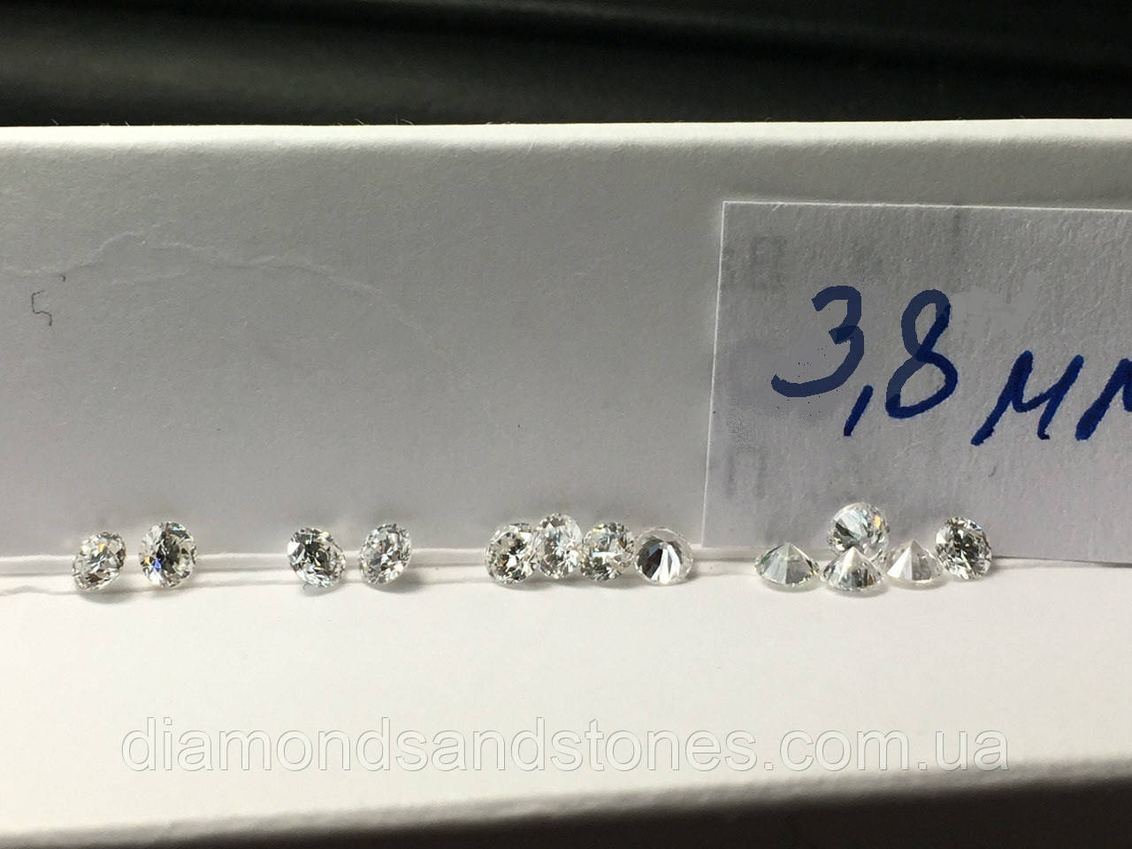 Діамант 3,8 ММ 0.2 КТ { ViP ЦІНА } Чистота 2/3, фото 1
