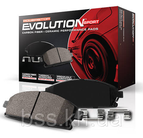 Колодки гальмівні задні POWERSTOP Z23-1453 для VW TOUAREG 2010+ (330 mm)