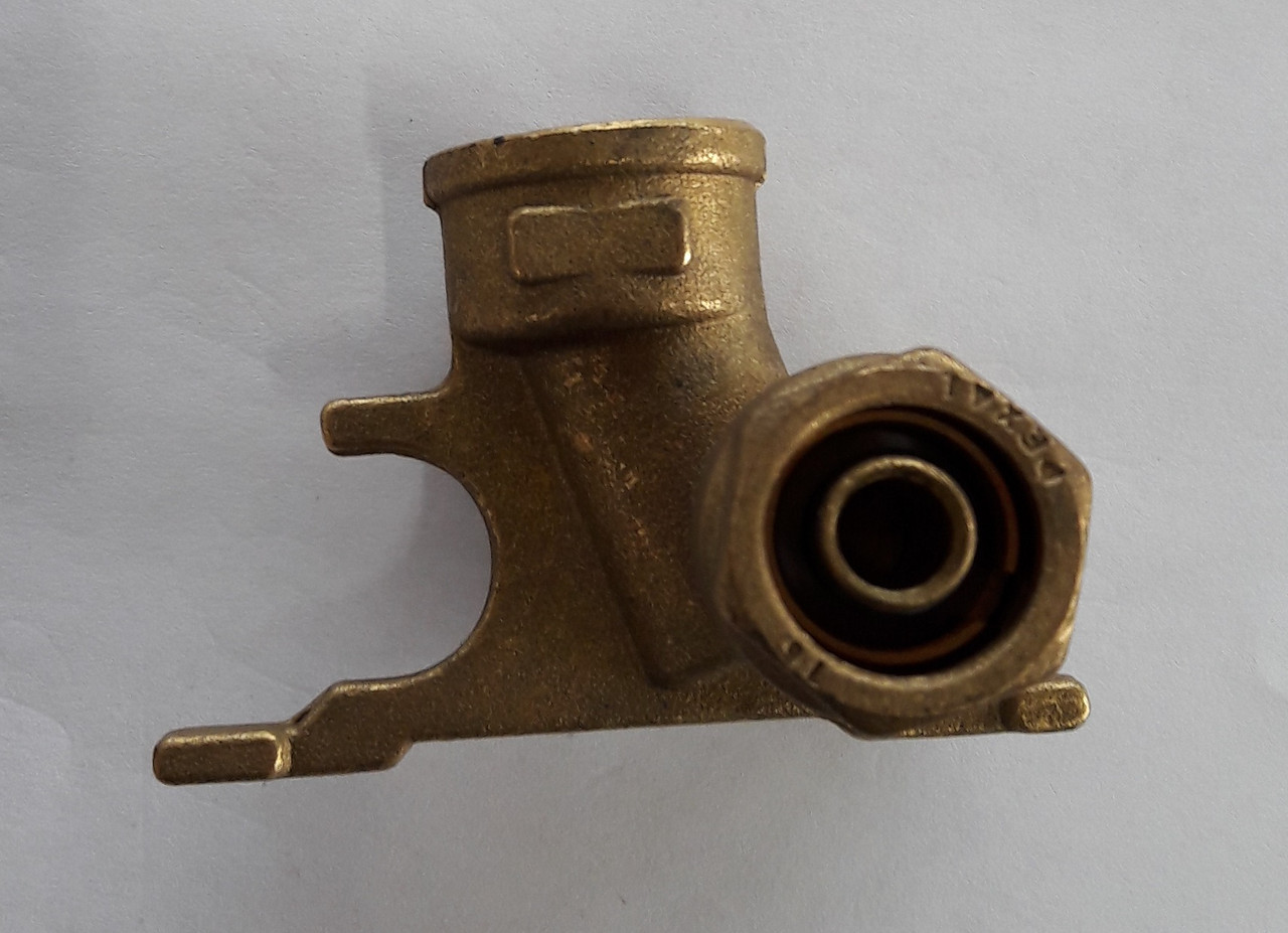 Муфта кутова з труботримачем SX 16х1/2" Valsir 2.25 (Італія)