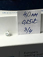 Діамант 4 ММ 0.25 КТ { ViP ЦІНА } Чистота 2/3