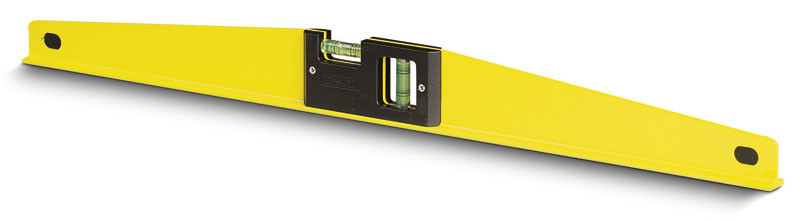 Рівень алюмінієвий STANLEY "TORPEDO GP" литий 2 колби довжина в асортименті