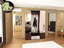 Передпокій Евіта Загальні габарити Ш — 1400, В — 2070, Г — 355 мм (Світ меблів)