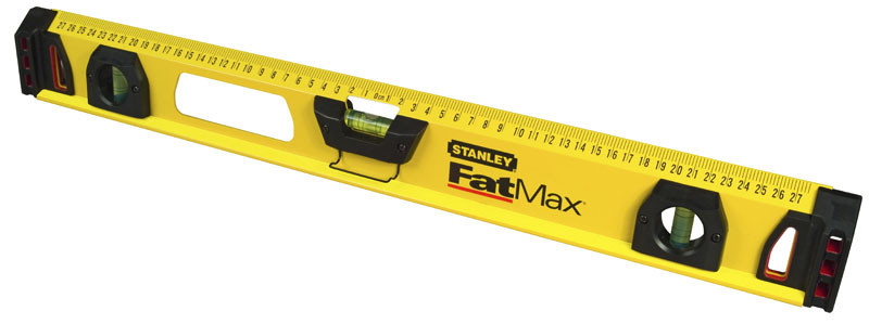 Рівень алюмінієвий Stanley "FatMax I Beam" 120 см 3капсули