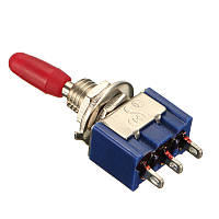 Тумблер MTS-102 (ON-ON), 3pin, 3A 250VAC