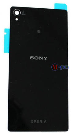 Задня кришка Sony Xperia Z3, D6603 чорна, фото 2