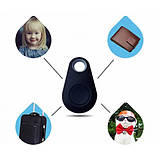 Брелок для пошуку ключів Bluetooth, брелок-трекер iTag Black, фото 3