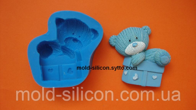 Силіконовий молд "Ведмедик 6", фото 1
