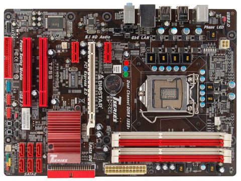 Материнська плата Biostar TP55 Intel P55, s1156 б/у