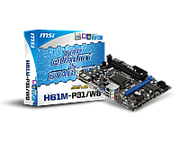 Материнська плата MSI H61M-P31/W8 Intel H61, s1155