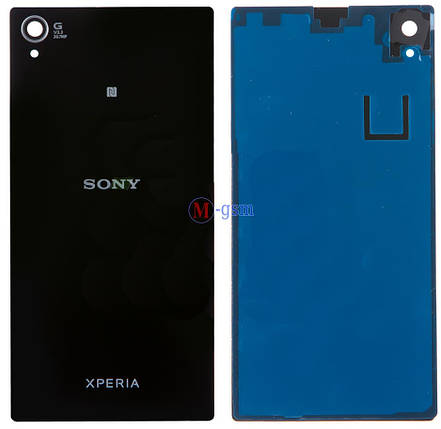 Задня кришка Sony Xperia Z1, C6902 чорна, фото 2