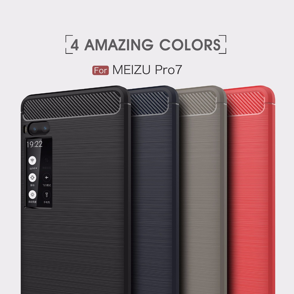 TPU чохол накладка Urban для Meizu Pro 7 (4 кольори)