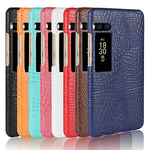 Чохол накладка бампер Croco дляMeizu Pro 7 Plus (8 кольорів)