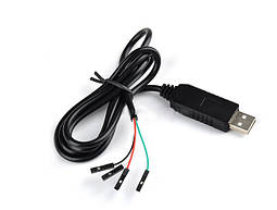 Радиоконструктор Перетворювач usb-ttl на pl2303hx, роз'єм usb з шнуром