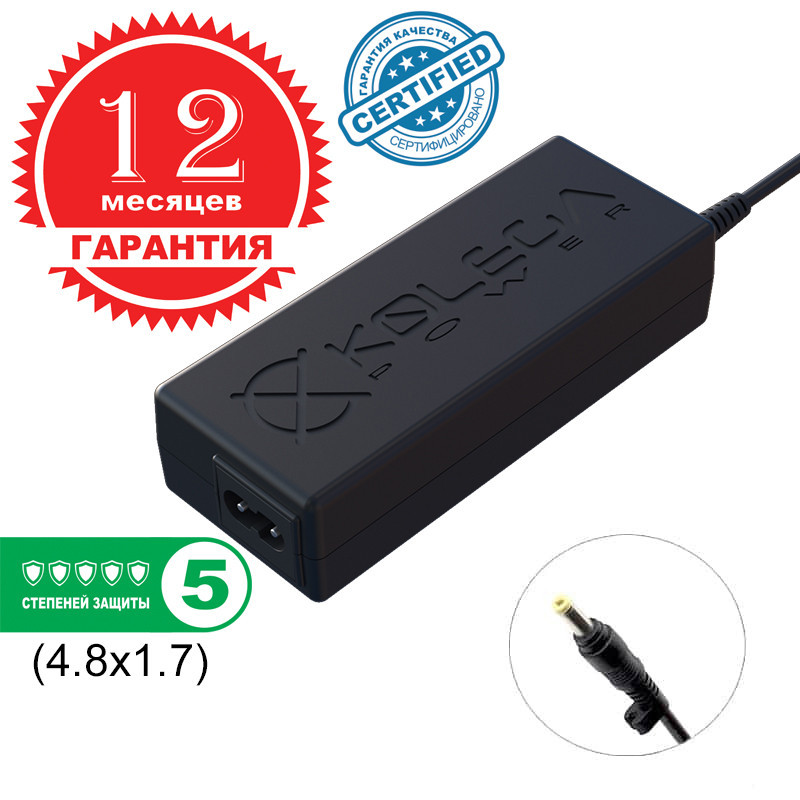Блок живлення Kolega-Power для ноутбука HP/Compaq 18.5 V 4.9 A 90W 4.8x1.7 (Гарантія 12 міс)