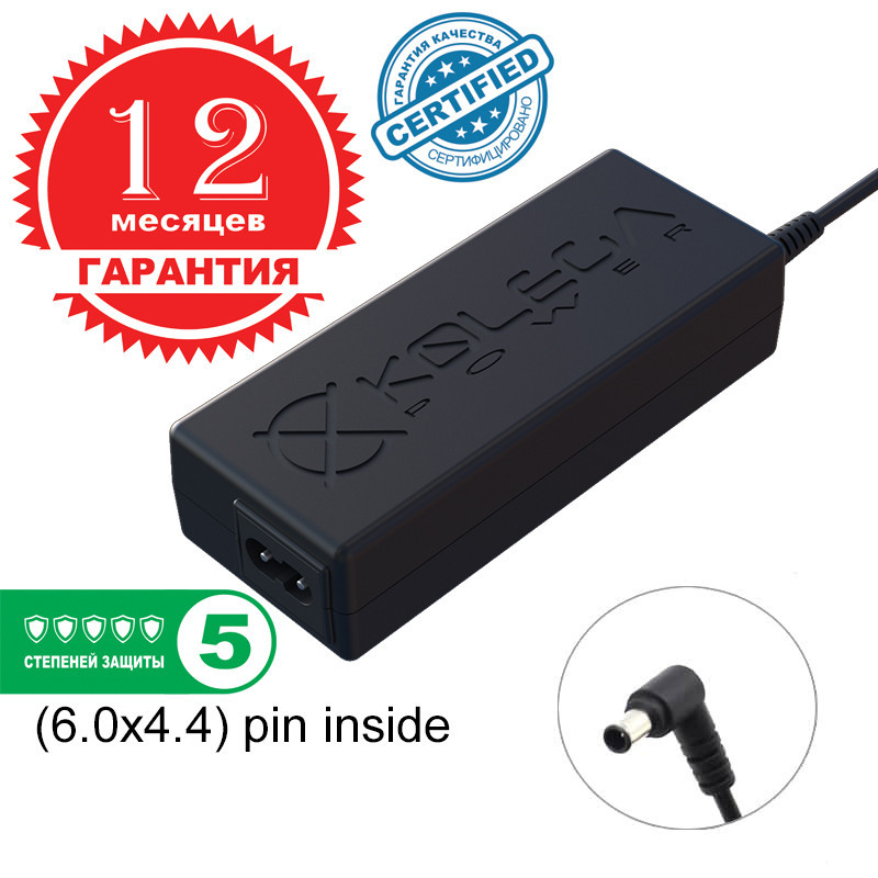 Блок живлення Kolega-Power для ноутбука Sony 19.5 V 3.9 A 75W 6.0x4.4 (Гарантія 12 міс)
