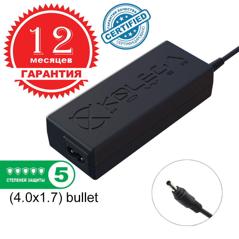 Блок живлення Kolega-Power для ноутбука Dell 19.5 V 4.62 A 90W 4.0x1.7 (Гарантія 12 міс)