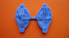 Силіконовий вайнер "Пелюстка лілії 3"