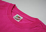 Дитяча малинова футболка легка Original kids Fruit of the Loom, фото 2