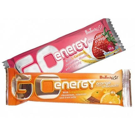 Протеїновий батончик Go Energy Bar BioTech 40 g, фото 1