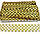 Тасьма кільцями, колір золотий, ширина 5 см (9 м в упаковці), фото 2
