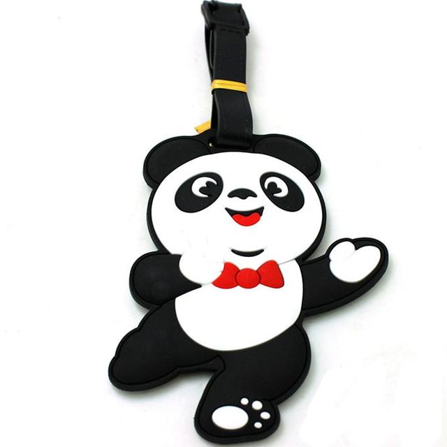 Бирка на рюкзак Танцююча панда