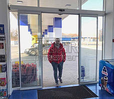 Автоматические двери Cuppon. АЗС "АВИАС" (г. Днепр) 24.03.2017 3