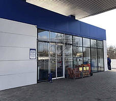 Автоматические двери Cuppon. АЗС "АВИАС" (г. Днепр) 24.03.2017 1