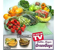 Пакеты для хранения продуктов Green Bags - Грин Бэгс