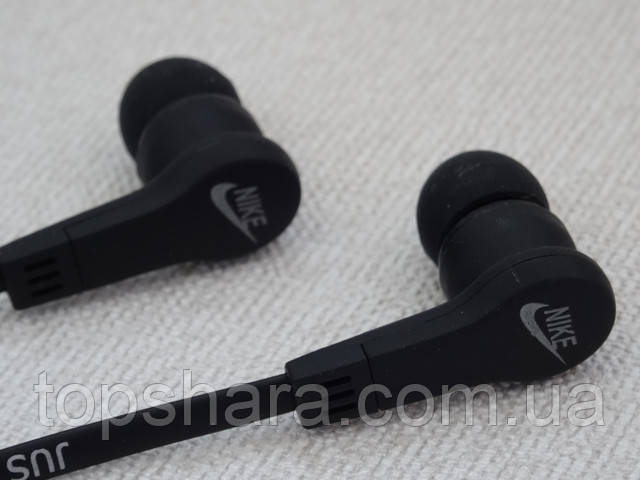 Наушники беспроводные Bluetooth Nike MS-B4 спортивные, цвет черный
