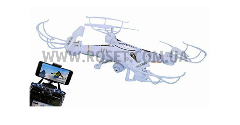 Квадрокоптер дрон Haoboss 8987W + Wi-Fi Real Time Transmission (дрон с камерой) - фото 1 - id-p568531260
