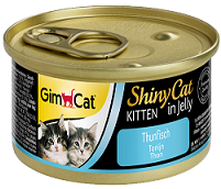 413150 GimCat ShinyCat Kitten Консерви для кошенят тунець, 70 г