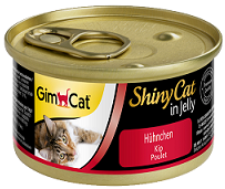 413112/310 GimCat ShinyCat Консерви курчаток, 70 г