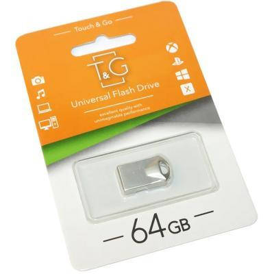

USB 2.0 флэш накопитель 64GB T&G Metall Series (TG106-64G) металл. новый