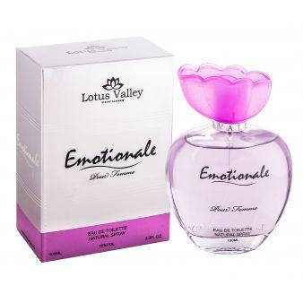 

Женская туалетная вода Emotionale 100ml. Lotus Valley (100% ORIGINAL)