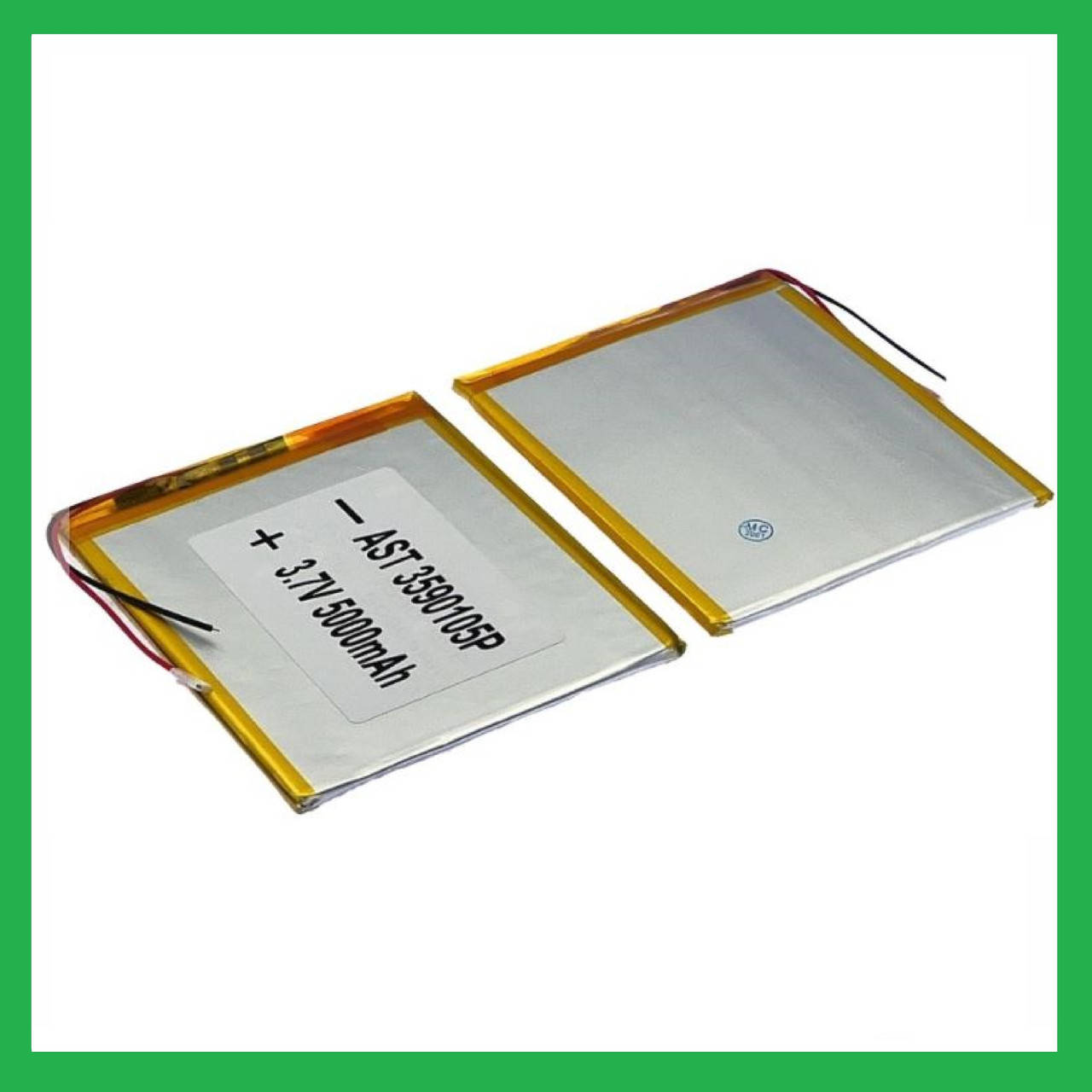 

Литий-полимерный аккумулятор Li-pol 3590105P, 5000mAh 3.7V 1 шт.