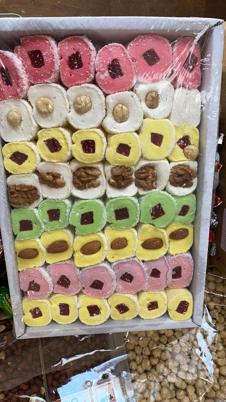 

Рахат лукум 1.5кг ящик 180грн